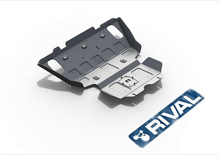 Защита радиатора и картера для Toyota Hilux 2007-2010, V-2.5d; 3.0d 333.5790.1.6 в 