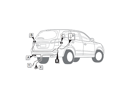 Электрика фаркопа Brink (7 pin) для Hyundai Santa Fe 2006-2012 716501 в 