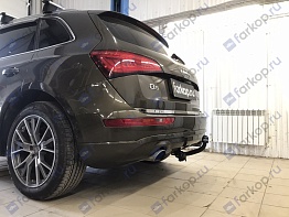 Установили фаркоп Oris для Audi Q5 2013 г.в.