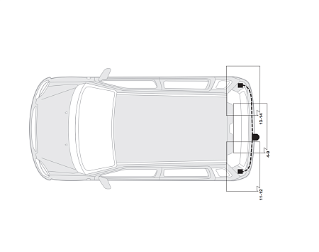 Электрика фаркопа Hak-System (13 pin) для Suzuki Wagon R 2000-2008 26500509 в 