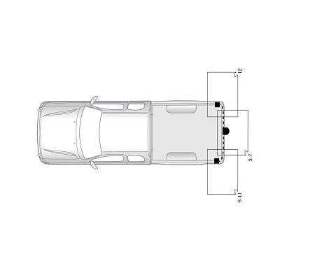 Электрика фаркопа Hak-System (7 pin) для Mazda B-Serie 1999-2006 16500517 в 