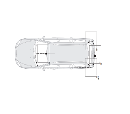 Электрика фаркопа Hak-System (13 pin) для Ford Mondeo 2000-2007 26060502 в 