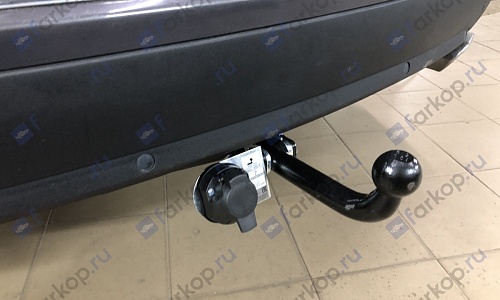 Установили фаркоп Лидер Плюс для Volkswagen Touareg 2008 г.в. Установили фаркоп Лидер Плюс для Volkswagen Touareg 2008 г.в.