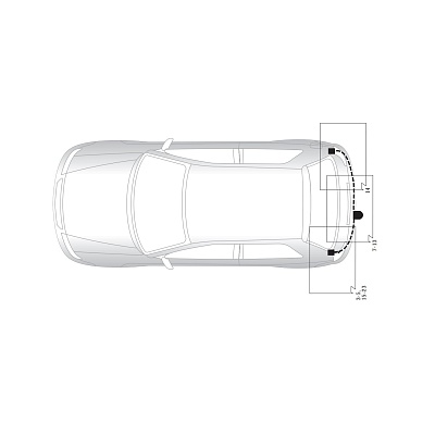 Электрика фаркопа Hak-System (13 pin) для Seat Leon 1999-2005 26210503 в 