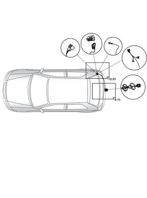 Электрика фаркопа Hak-System (7 pin) для Audi A4 2008-2015 12010516 в 