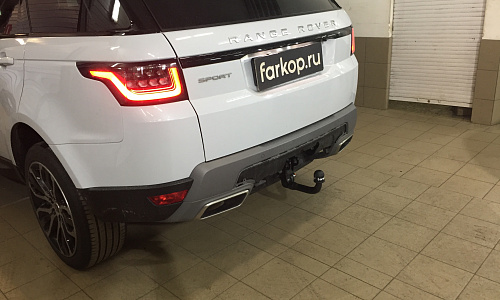 Установили фаркоп Aragon для Land Rover Range Rover Sport 2018 г.