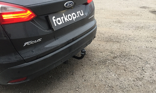 Установили фаркоп Лидер Плюс для Ford Focus (универсал) 2014 г.