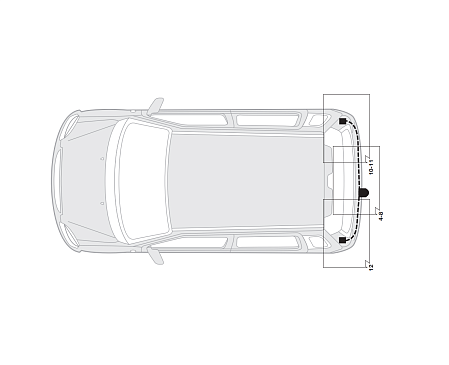 Электрика фаркопа Hak-System (7 pin) для Opel Agila 2004-2008 16500501 в 