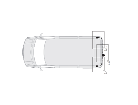 Электрика фаркопа Hak-System (13 pin) для Opel Movano 1999-2003 26500512 в 