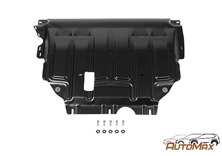 Защита картера и КПП AutoMAX для Skoda Superb 2015-, V - 1.4;1.8;2.0 AM.5128.2 в 