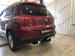 Установили фаркоп Baltex для Volkswagen Tiguan 2007-2017 г.в.