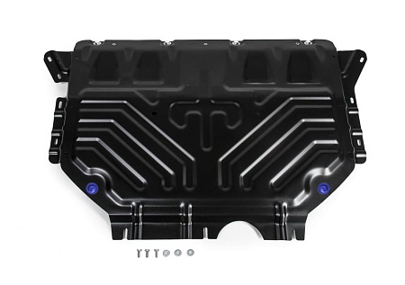 Защита картера и КПП RIVAL Volkswagen Tiguan 2016-,V-1.4(125л.с.;150л.с.);2.0d(150л.с.);2.0(180л.с.) 111.5120.2 в 