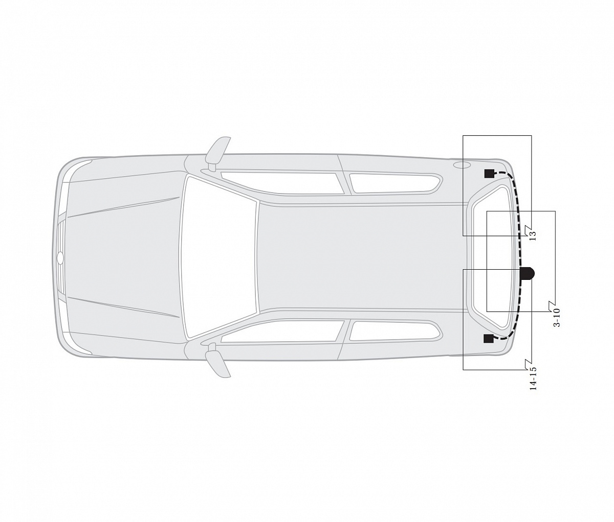 Электрика фаркопа Hak-System (7 pin) для Volkswagen Polo 2001-2005 12270500 в 