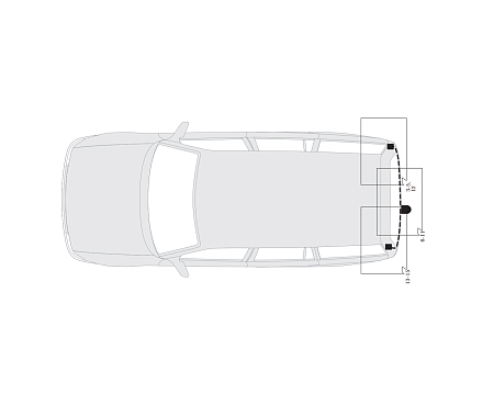 Электрика фаркопа Hak-System (13 pin) для Peugeot 206 2002-2012 26160502 в 