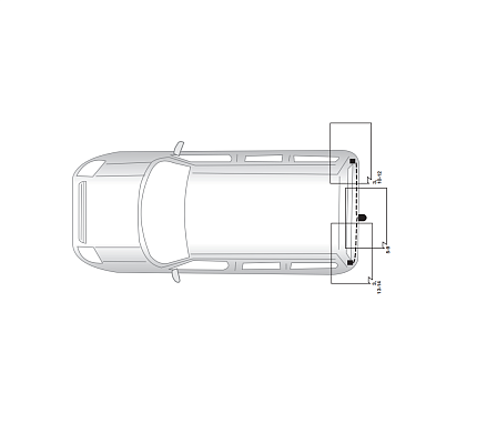 Электрика фаркопа Hak-System (13 pin) для Peugeot Partner 1996-2012 26500502 в 