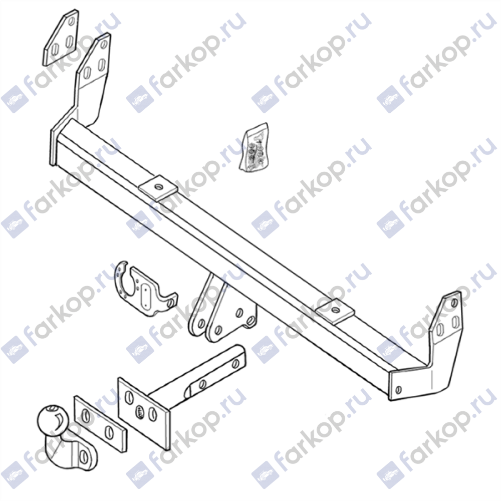 Фаркоп Brink для Land Rover Freelander 1998-2007  Арт. 382200 382200 в 