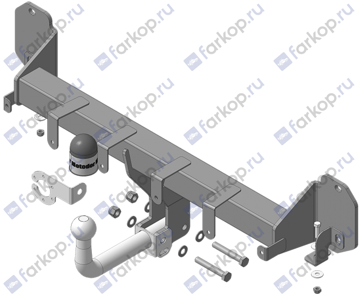 Фаркоп Motodor для BMW X4 2018- 90203-A в 
