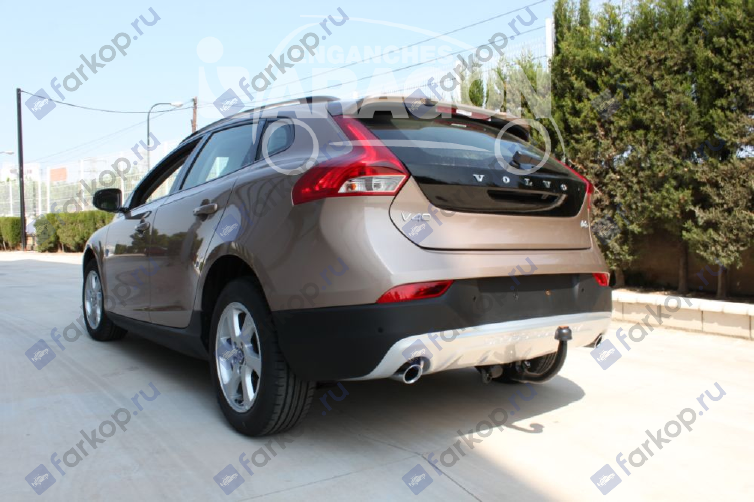 Фаркоп Aragon для Volvo V40 (вкл.Cross Country) 2012- Арт. E6811AV E6811AV в 