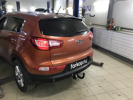 Фаркоп Лидер Плюс для Kia Sportage 2010-2015 K112-A в 