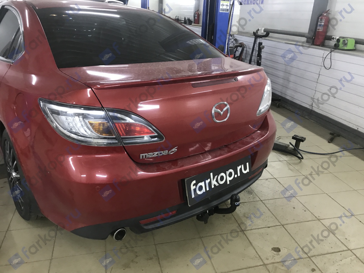 Фаркоп Oris для Mazda 6 (хетчбек, седан, универсал) 2008-2012 Арт. 4528-A 4528-A в 