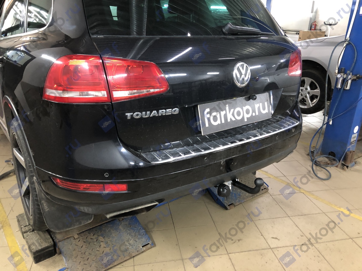 Фаркоп Лидер Плюс для Volkswagen Touareg 2010-2018 V124-A в 