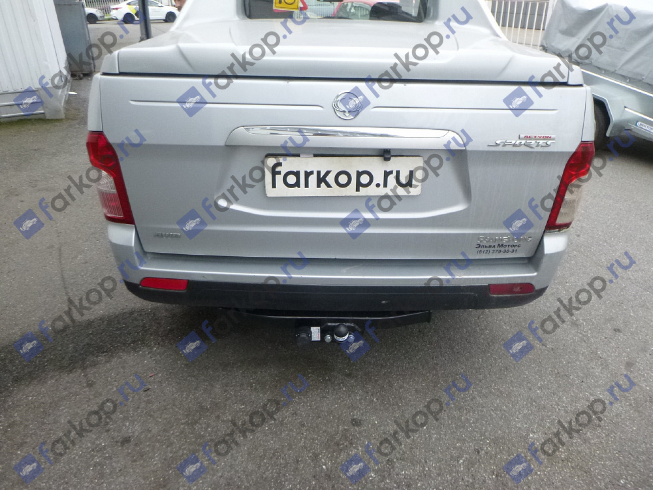 Фаркоп Oris для Ssang Yong Actyon Sport 2006-2016 Арт. 6453-F 6453-F в 