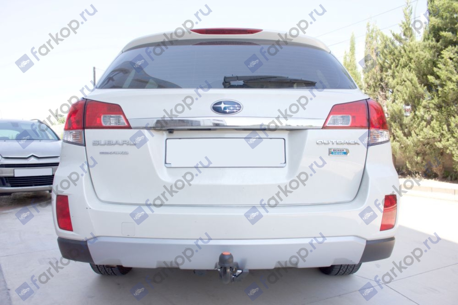 Фаркоп Aragon для Subaru Outback 2010-2015 E6004AS в 