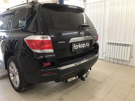 Фаркоп Лидер Плюс для Toyota Highlander 2010-2013 Арт. T119-F(N) T119-F(N) в 