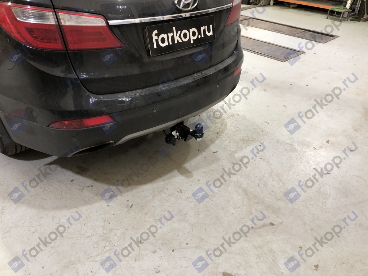 Фаркоп Уникар для Hyundai Santa Fe (Grand) 2012-2018 12166E в 