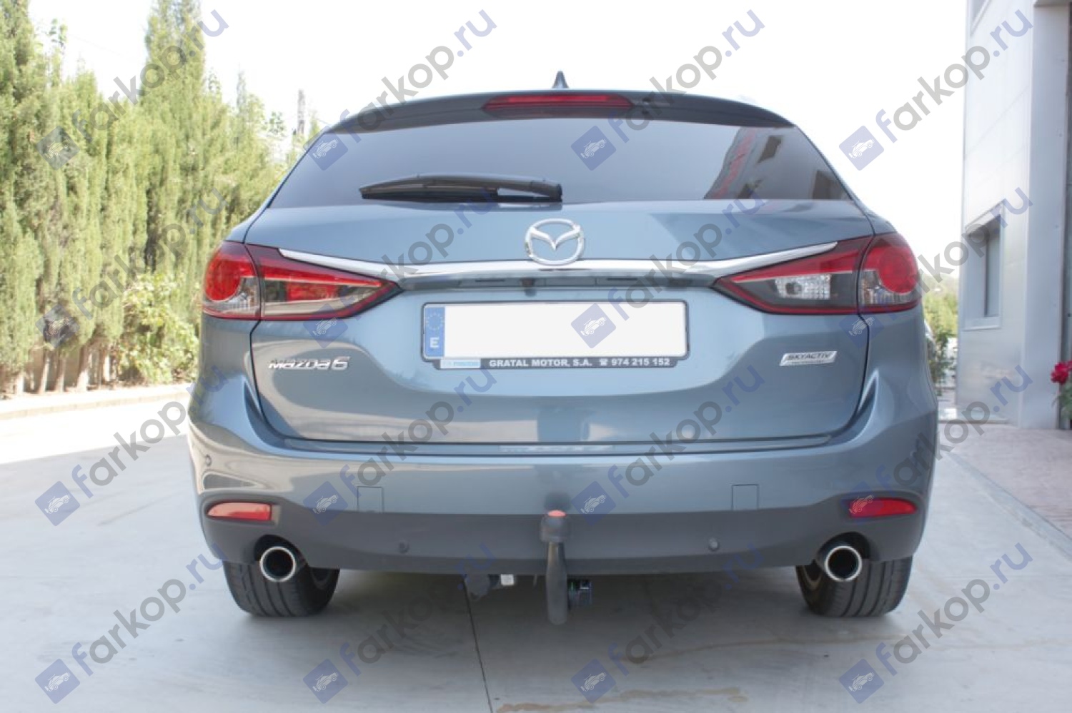 Фаркоп Aragon для Mazda 6 (седан, универсал) 2013- Арт. E4002CV E4002CV в 