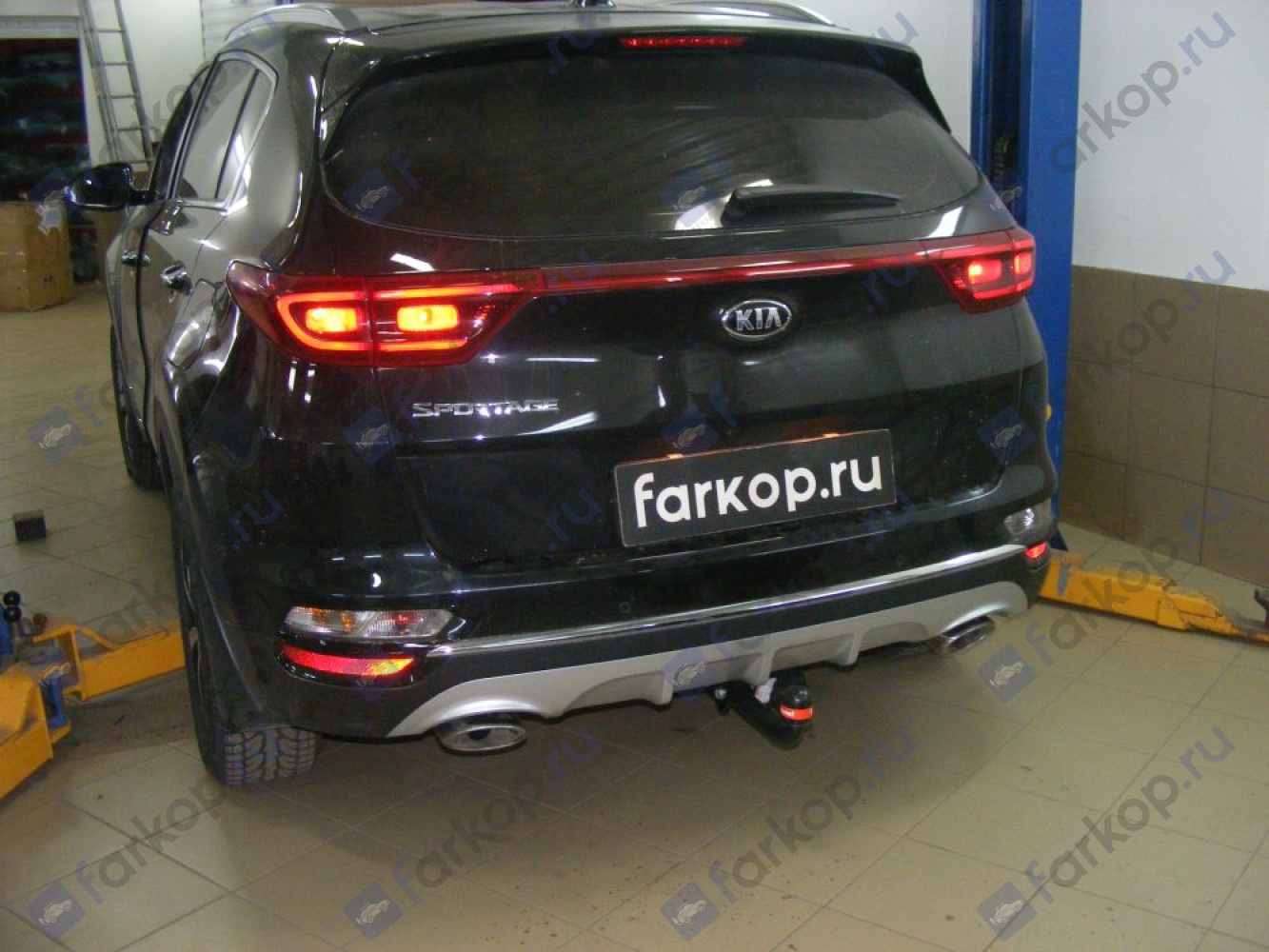 Фаркоп Oris для Kia Sportage 2018-, (кроме двигателя 2.4) 4267-A в 