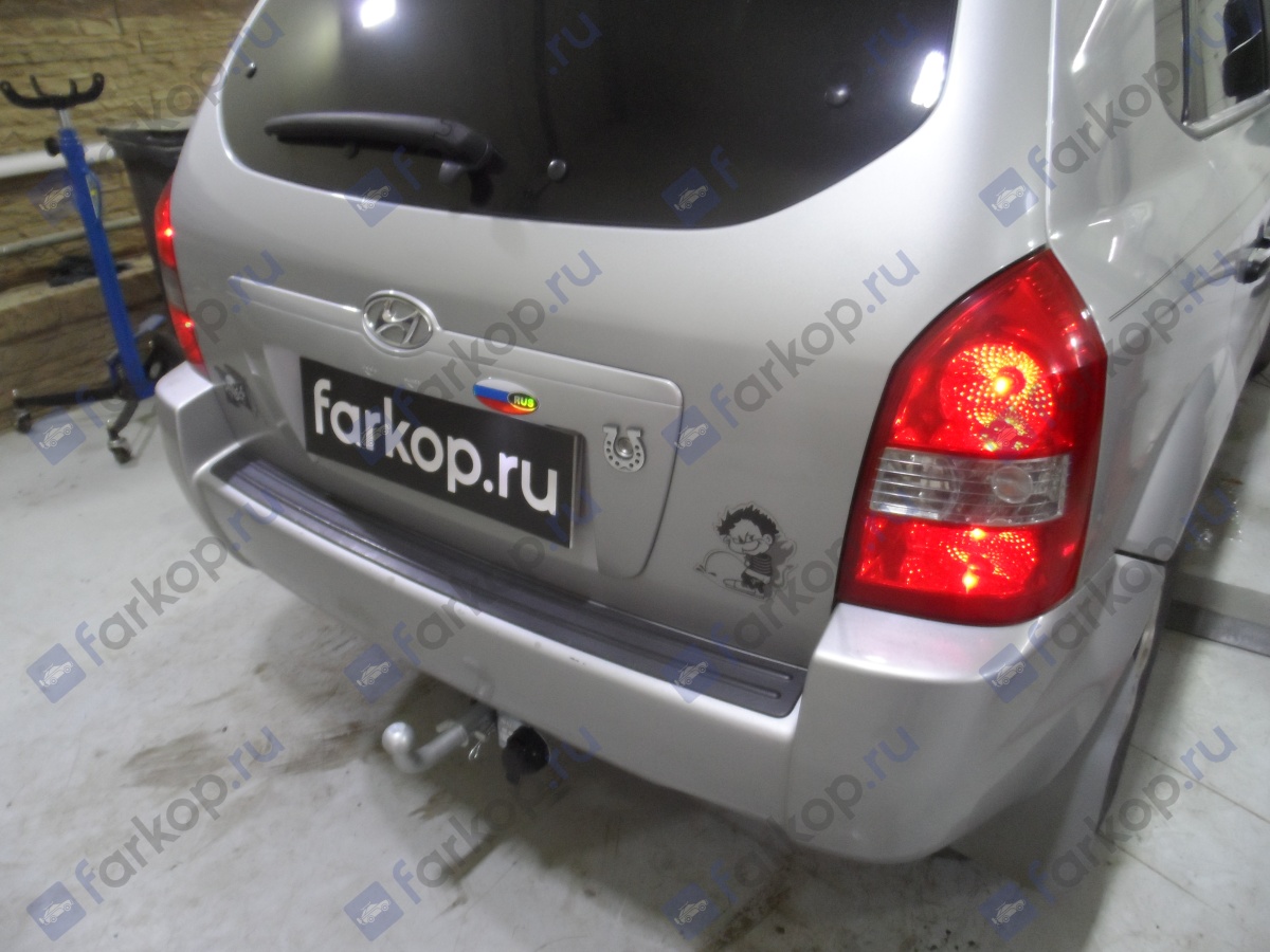 Фаркоп Лидер Плюс для Hyundai Tucson 2004-2010 H204-BA в 