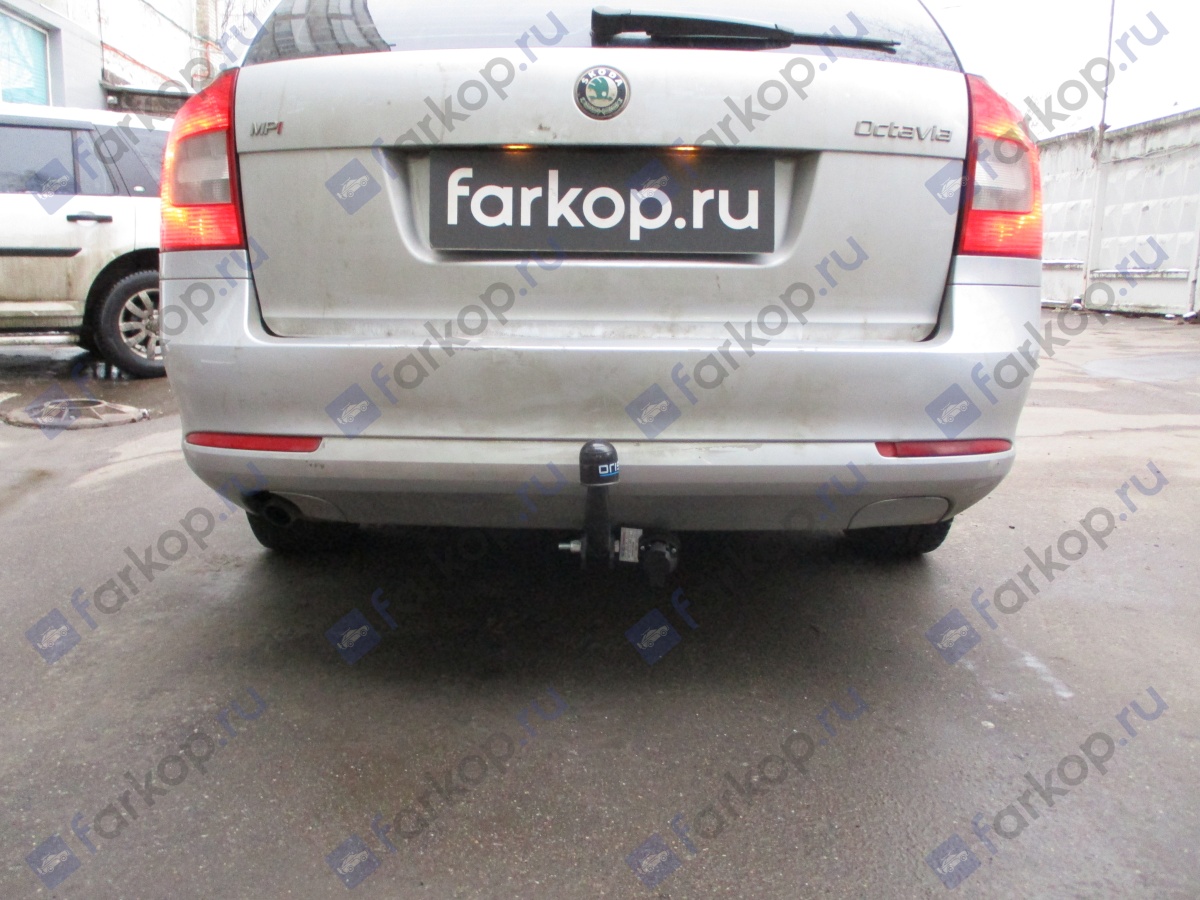 Фаркоп Oris для Skoda Octavia (хетчбек, универсал, кроме 4x4) 2004-2013 1918-A в 