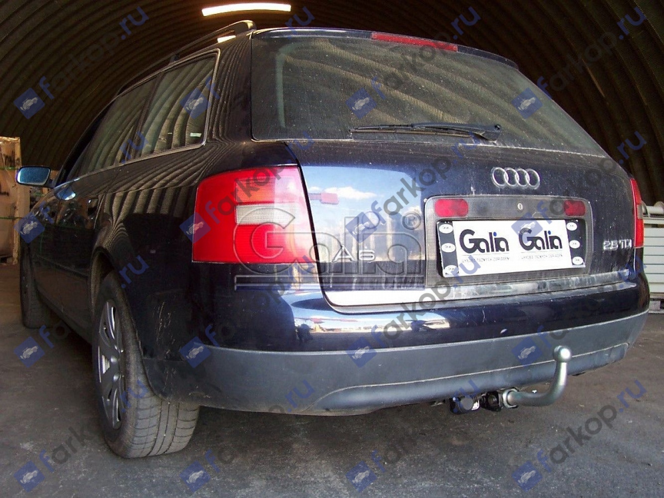 Фаркоп Galia для Audi A6 (седан, универсал, 4WD, Quattro) 1997-2004 Арт. A023C A023C в 