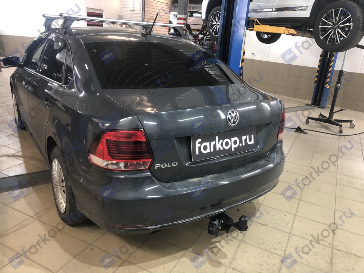 Фаркоп Уникар для Volkswagen Polo (седан) 2010-2020 22267E в 