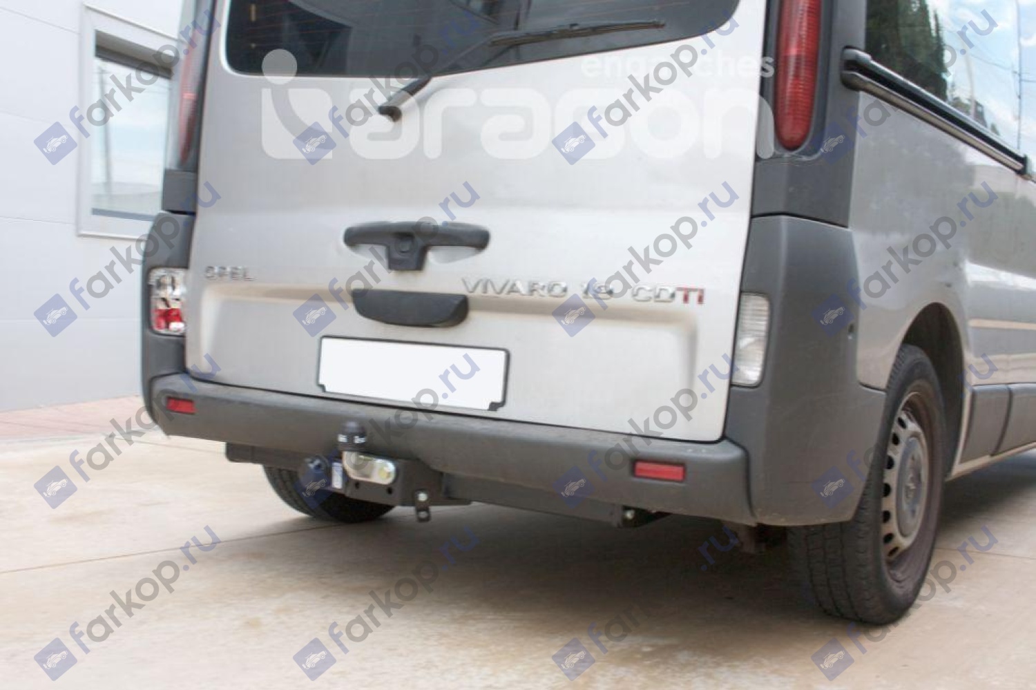 Фаркоп Aragon для Opel Vivaro 2001-2014 E4518BG в 