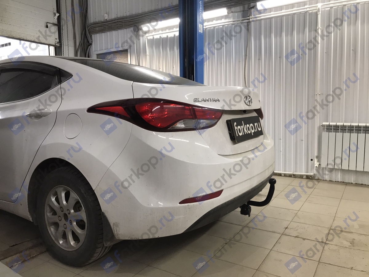 Фаркоп Лидер Плюс для Hyundai Elantra (седан) 2010-2014 Арт. H225-A H225-A в 