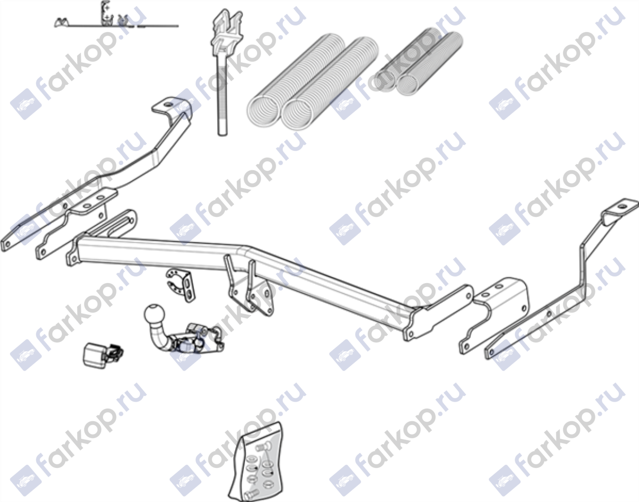 Фаркоп Brink для Opel Vivaro 2014-2018 573000 в 