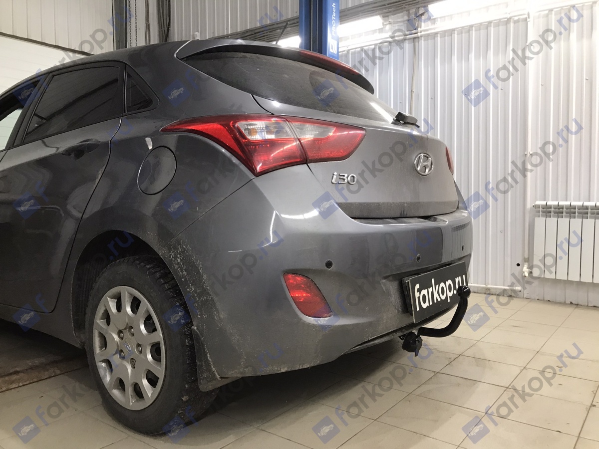 Фаркоп Лидер Плюс для Hyundai i30 (хетчбэк) 2011-2017 Арт. H223-A H223-A в 