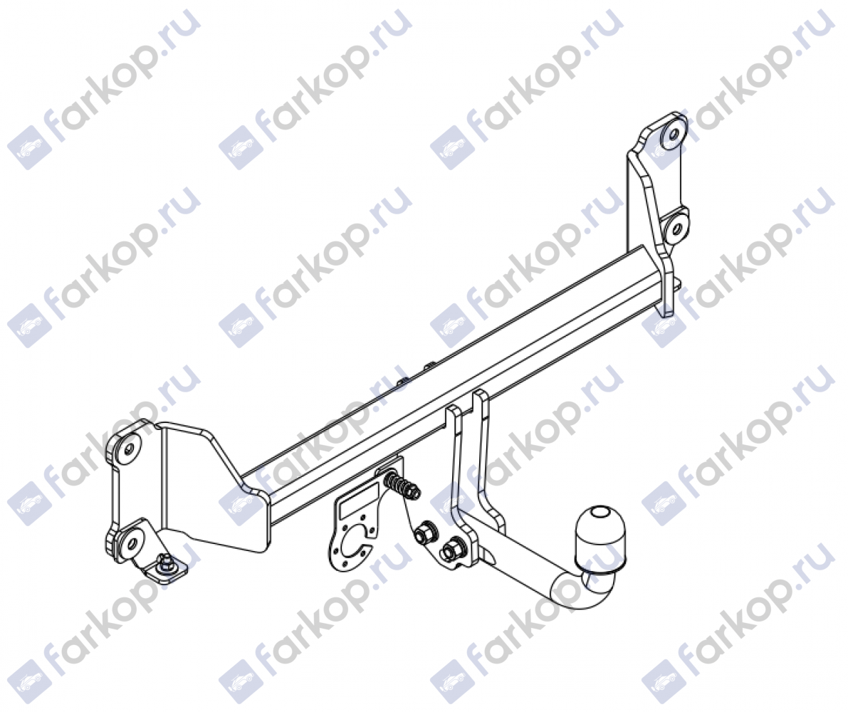Фаркоп Auto-Hak для BMW X4 2018- Арт. B 31 B 31 в 