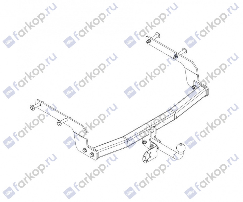Фаркоп AvtoS для Renault Arkana 2019- Арт. RN 16 RN 16 в 