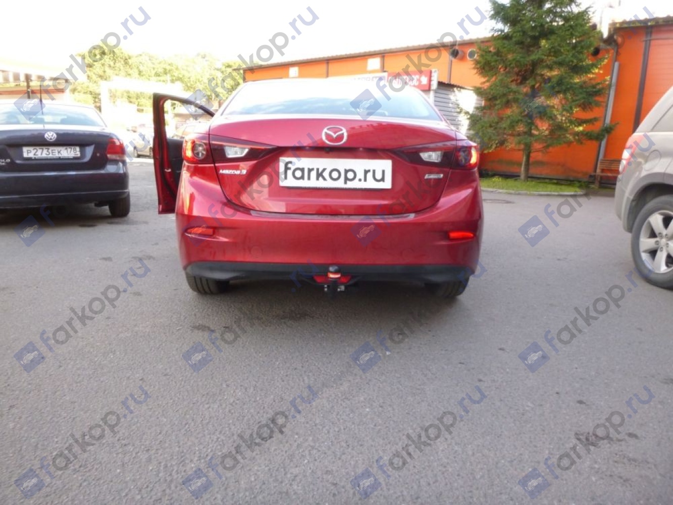 Фаркоп Oris для Mazda 3 (седан) 2013-2019 Арт. 4533-A 4533-A в 