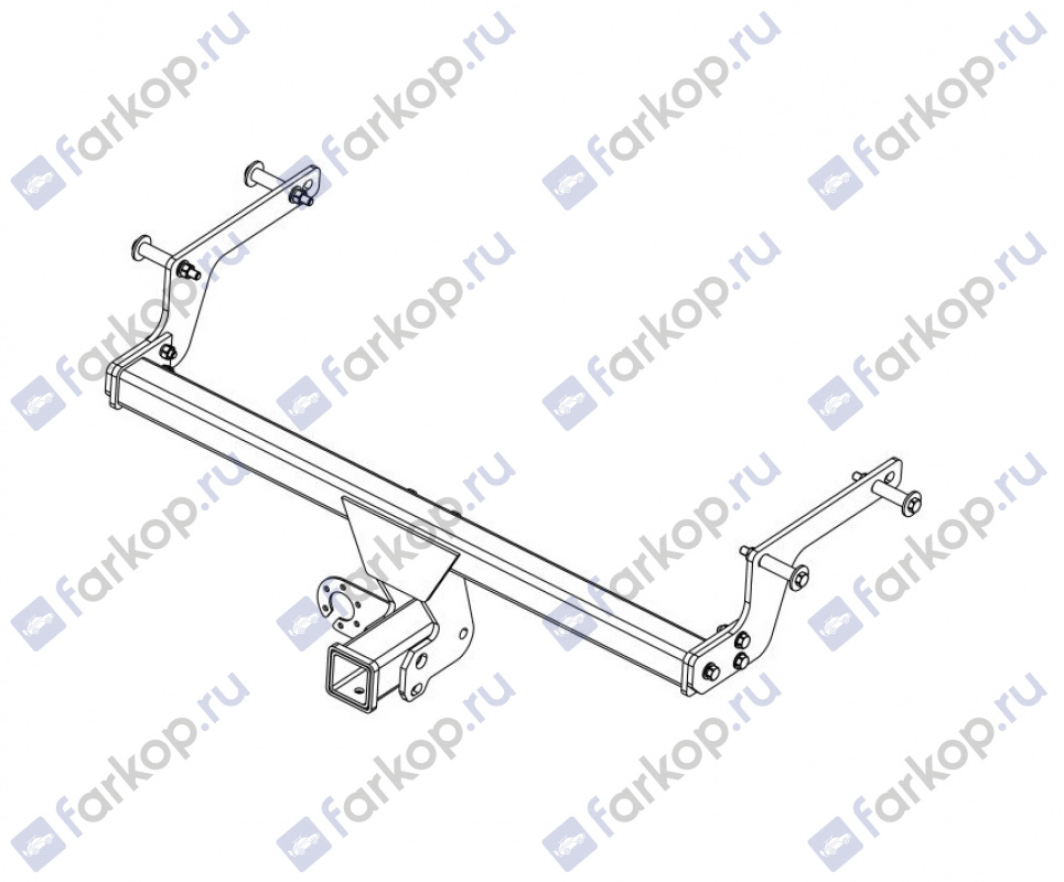 Фаркоп AvtoS для Renault Kaptur 2016- Арт. RN 14B RN 14B в 