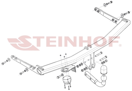 Фаркоп Steinhof для Skoda Octavia 2020- Арт. S-350 S-350 в 