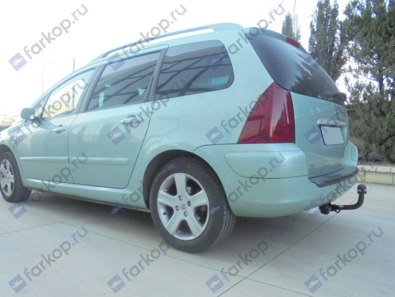 Фаркоп Aragon для Peugeot 307 (универсал) 2002-2008 Арт. E4715AA E4715AA в 