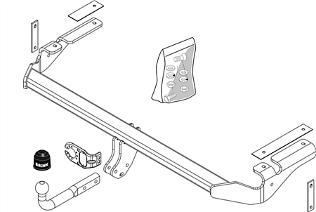 Факроп Brink для Citroen C5 (хэтчбек) 2004-2008 447200 в 