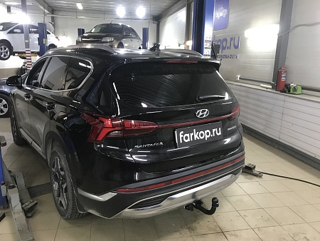 Фаркоп Steinhof для Hyundai Santa Fe 2021-2023 Арт. H-289 H-289 в 