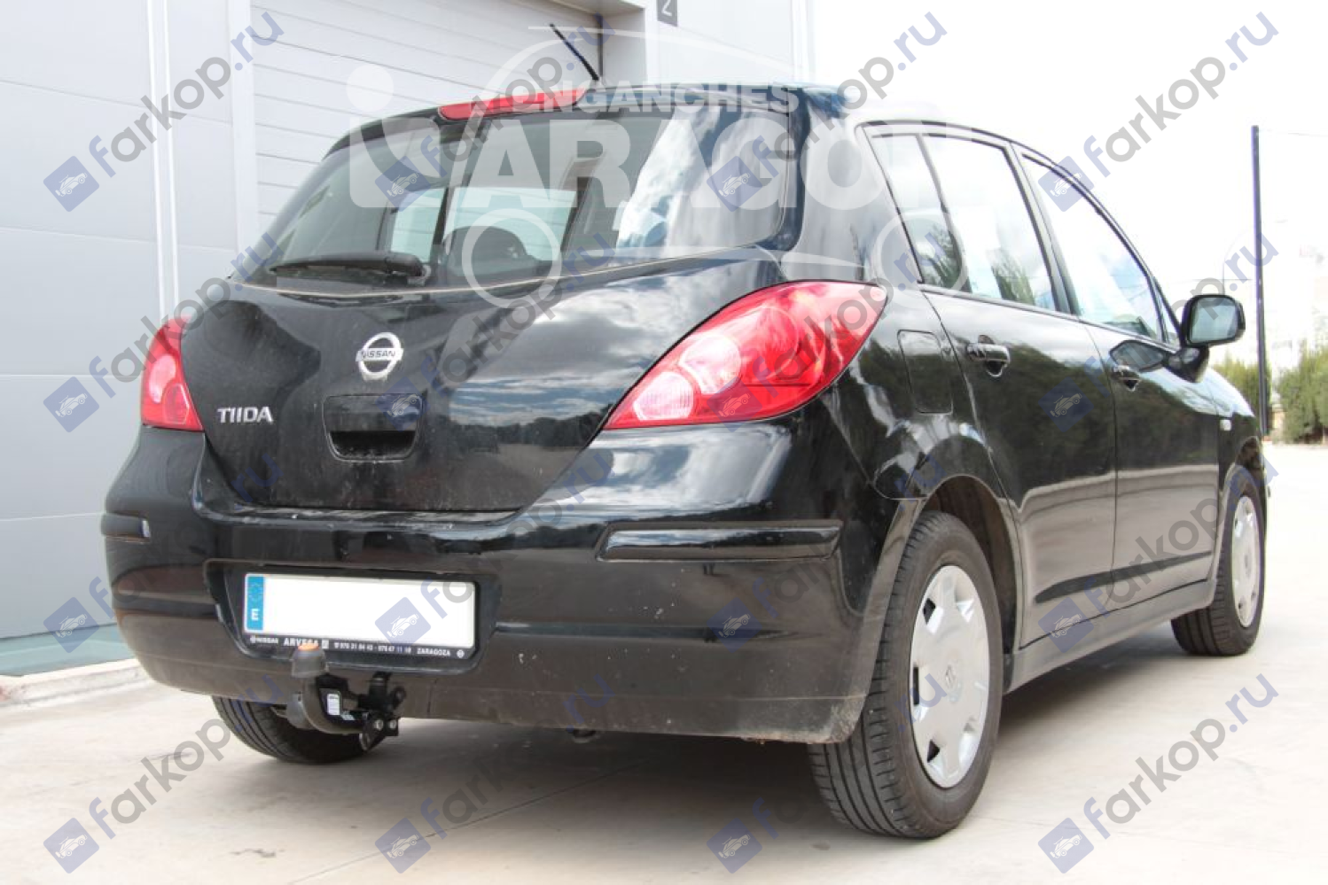 Фаркоп Aragon для Nissan Tiida (хетчбек) 2008-2014  Арт. E4421AA E4421AA в 