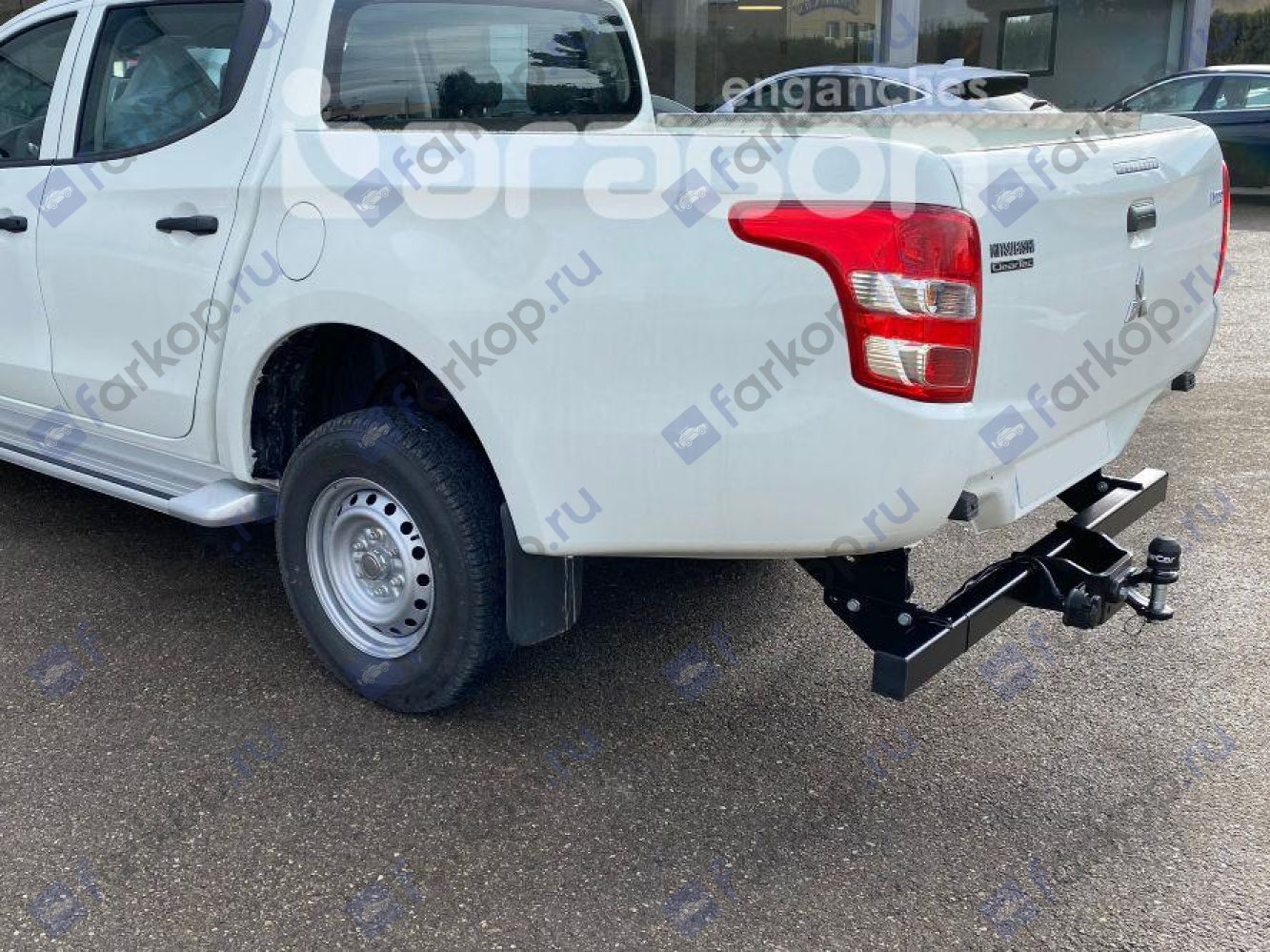 Фаркоп Aragon для Mitsubishi L200 2015-2019 E4201JG в 