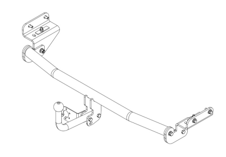 Фаркоп AvtoS для Hyundai Solaris (седан,хетчбек) 2010-2016  HY 32 в 